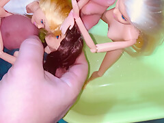 Barbie Hugging A Small Penis With Lina Paige