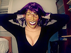 Purple Sheli Pt1! Masking In Female Mask Sheli!