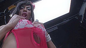 Latin Tranny In Red Lingerie Fuck Hunk In Ass - FemdomAustriaTs